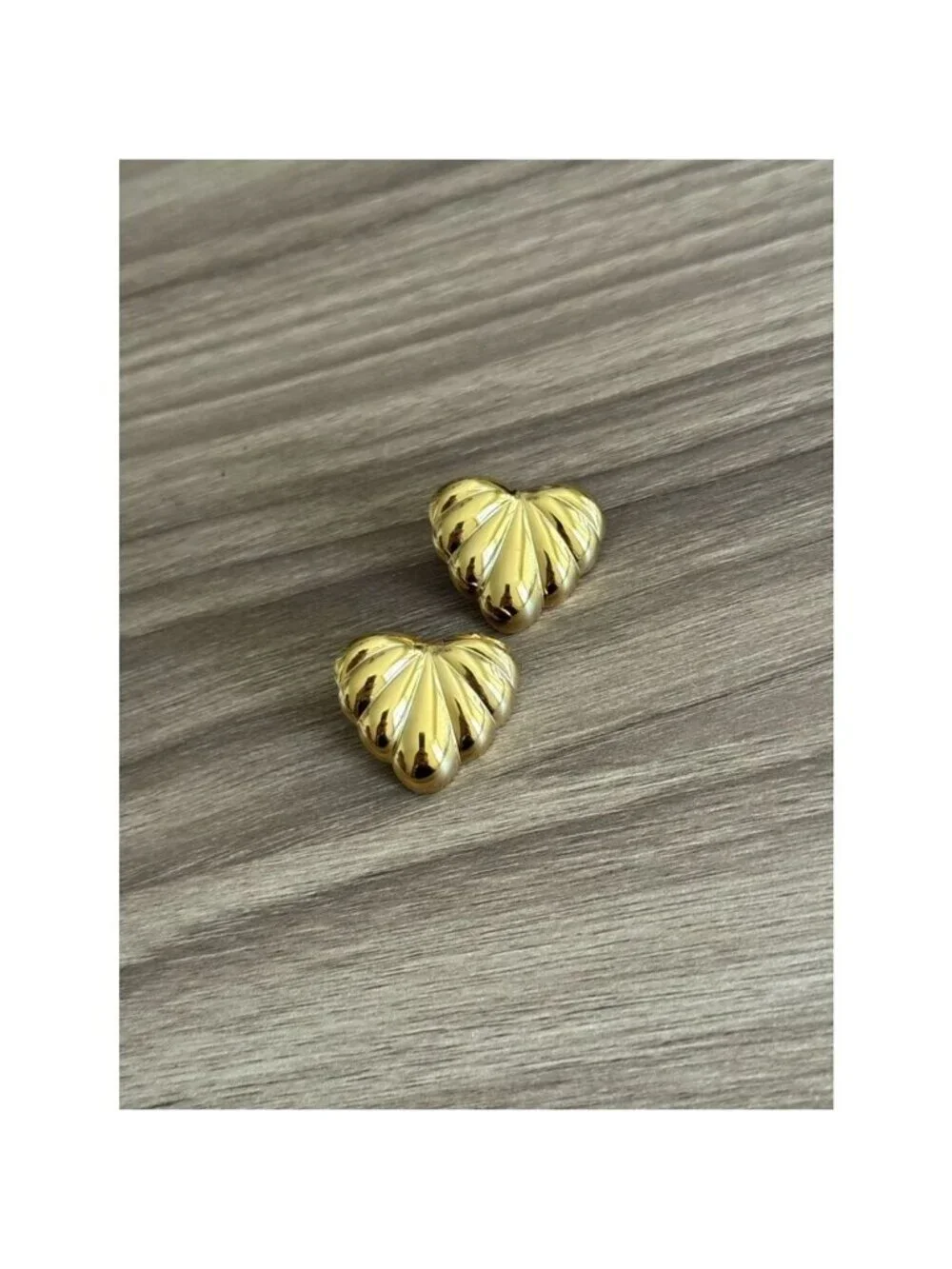 Leaf statement earrings Q1057